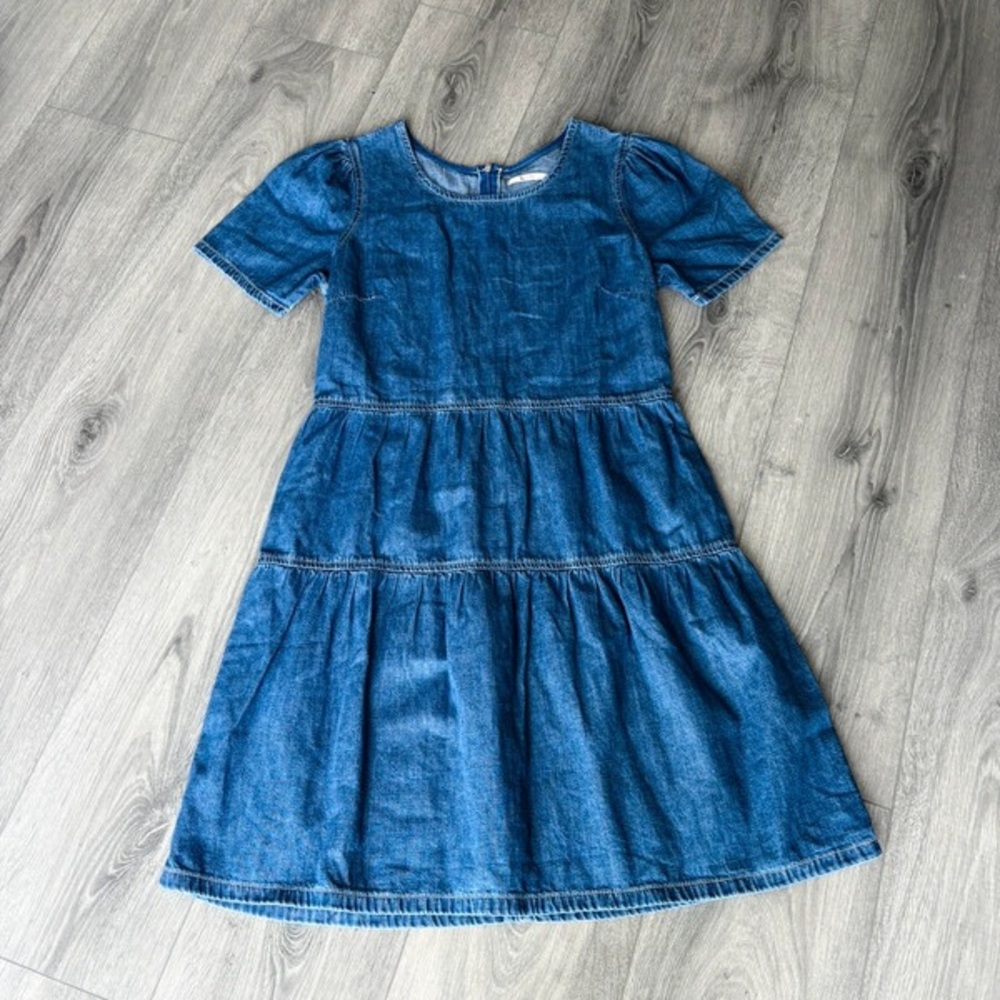 Forever 21 Blue Denim Casual Dress